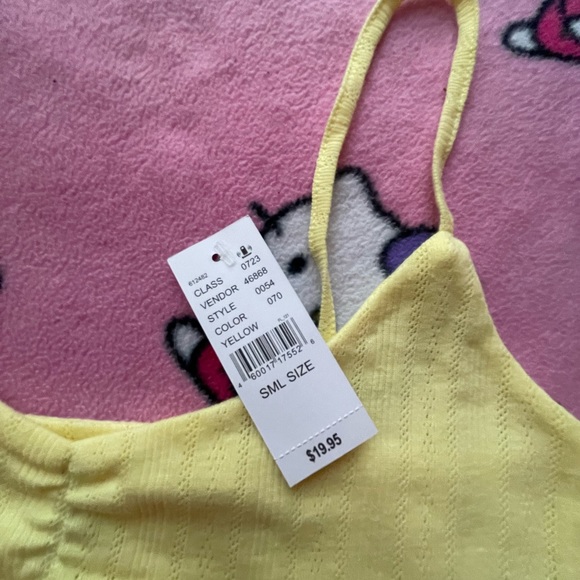 PacCares Trudy Pointelle Tank Top Sz S - Picture 7 of 8